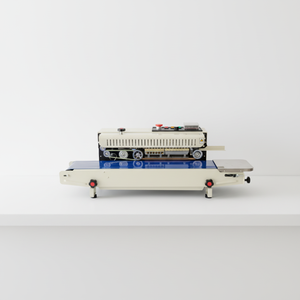 Machine de thermoscellage électrique semi-automatique multifonctionnelle facile à utiliser pour les emballages de sacs en plastique alimentaire, de films et de pochettes - Product Image 1