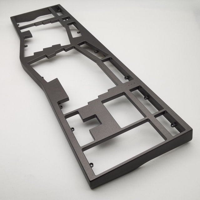 Custom Mechanical Keyboard 100% Full Size 104 Keys Hot Swappable PCB Case Plate Weight