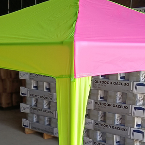 Toldo de Jardín Económico, Color Rosa, Gazebo Infantil, Carpa Plegable, Pérgola con Piscina, Impermeable, para <span class=keywords><strong>Terraza</strong></span> en Nigeria, 1.5x1.5m - Product Image 4