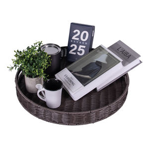 خضروات فواكه الروطان الكلاسيكية المنسوجة ، مع طاولة زخرفية ذات تصميم علوي للاستخدام المنزلي - Product Image 3