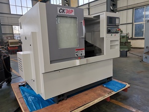 Máy tiện <span class=keywords><strong>CNC</strong></span> giường nghiêng ck36p với hệ thống điều khiển GSK, điện áp 380V, cấp tự động, xây dựng, vận hành thủ công - Product Image 4