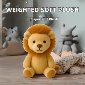 Peluche lestée super douce certifiée CE/CPC, adorable peluche animale de dessin animé avec doublure en maille, personnalisation OEM/ODM, fournisseur unique - Product Image 2