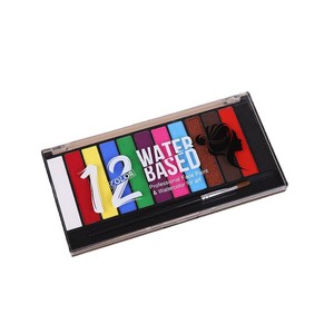Palette di 12 Colori per Trucco Artistico ad Acquerello per Spettacoli Teatrali, Danza, Viso e Corpo - Product Image 1