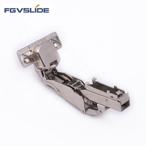 Charnières d'<span class=keywords><strong>angle</strong></span> dissimulées de 165 degrés, paire hydraulique pour armoires de cuisine - Product Image 3