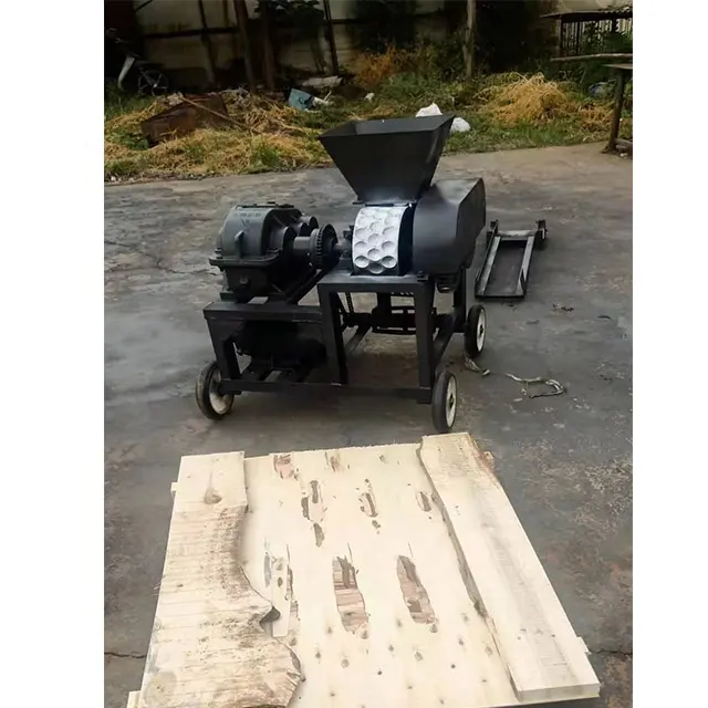 Mini kömür briketleme makinesi 290 pulverized kömür topu yapma ekipmanları demir cevheri tozu briketleme cihazı
