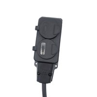 Câble de décharge V2L V2H Type 2 GBT pour voitures électriques, 3 phases, 16A, certifié CE, interface USB, prise pour camping en extérieur, nouveauté