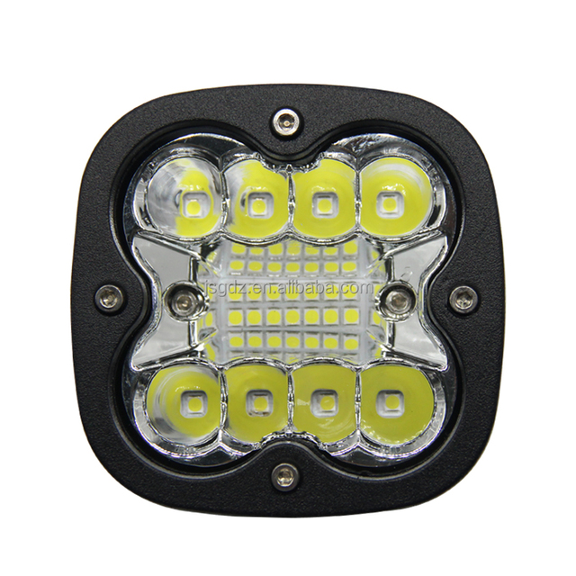 3-Inch 66W LED Work Light with DRL Spot for Cars 4x4s Off-Road ATVs SUVs & Boats External Running Spot Halogen Xenon Headlights