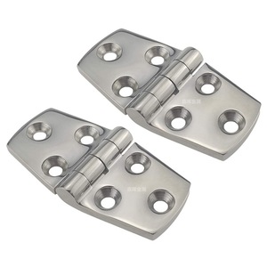 Stainless Steel Door Hinge Hy76 Marine Hardware For <b>Yacht</b> Deck And Rv Floor Replacement Repair - Product Image 3