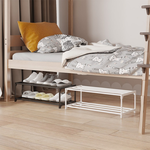 הסיטונאי פשוט שטח מתלה חיסכון מתחת למיטה הביתה titiable ארונות נעליים - Product Image 2