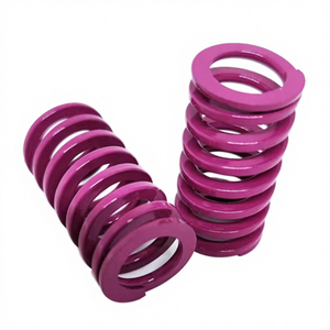 Molla Rettangolare MISSDAKE in Acciaio Legato Resistente alle Alte Temperature, Grande Compressione, Carico Leggero, Colore Viola - Product Image 2