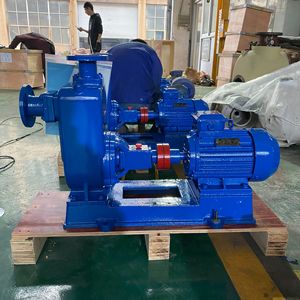 Pompe centrifuge horizontale auto-amorçante monophasée Lanco pour eaux usées, usage industriel et agricole - Product Image 1