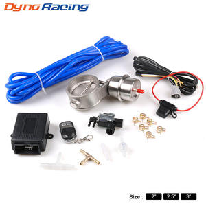 Kit de soupape d'échappement pneumatique en acier inoxydable à commande à distance pour la modification de voiture, réglage des systèmes d'échappement - Product Image 5