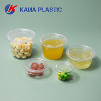 Gobelets en plastique PP jetables de 2oz pour sauce/salade/petits plats/condiments Fast-Food Restaurant Camping Picnic Outdoor Use
