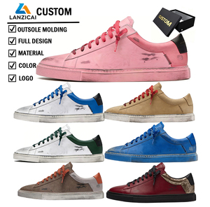 Zapatillas de Skate Personalizadas con LOGO de Diseñador Gratis, Estilo Casual para Caminar, Zapatillas Planas Estilo Desgastado, Zapatillas Urbanas Personalizadas, MOQ Bajo - Product Image 1
