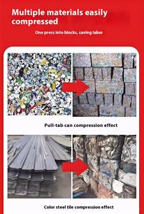 เครื่องอัดก้อนเศษโลหะสำหรับงานหนักเพื่อรีไซเคิลเศษทองแดงและแผงเหล็ก - Product Image 6