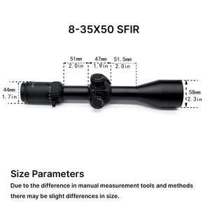 BANGBANG 8-35x50SFIR  Lunette étanche et antichoc avec objectif HD illuminé pour l'observation en extérieur et la faune - Product Image 6