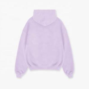 เสื้อฮู้ด500gsm บ็อกซี่แบบว่างเปล่ามีฮู้ดผ้าคอตตอนโอเวอร์ไซส์ผู้ผลิตแบบกำหนดเอง - Product Image 4