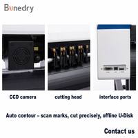 Plotter de corte automático de contorno CCD Heat Press AB-720, alimentación de 720 mm, corte de 630 mm, servomotor, Signmaster para pegatinas, calcomanías e impresión UV