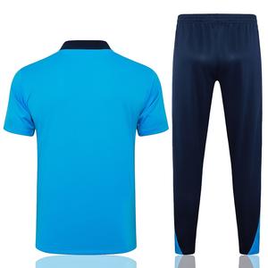 Venta al por Mayor de Uniformes de Fútbol de Secado Rápido con Transferencia Térmica por Inyección Directa, en Spandex/Poliéster, para Adultos, Manga Corta, Transpirables - Product Image 2