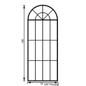 <span class=keywords><strong>Miroir</strong></span> décoratif mural de style européen pour chambre <span class=keywords><strong>à</strong></span> coucher et salon - Product Image 5