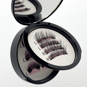 Cils magnétiques œil de <span class=keywords><strong>chat</strong></span> OEM, en poils synthétiques, sans cruauté, réutilisables, bande transparente invisible, aspect naturel, demi-cils magnétiques pour les yeux - Product Image 3