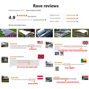 Tente pour événements 20 x 20, 40 x 60, 40 x 80 – Grande tente de réception extérieure, chapiteau pour église, entrepôt, mariage, fête – Vente en gros - Product Image 4