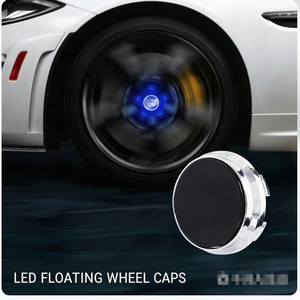 4er-Set 56mm 61mm 65mm 68mm 75mm Auto-Leichtmetall-LED-Radnabenkappen mit Rotationsfunktion für BMW Honda Mercedes - Product Image 6
