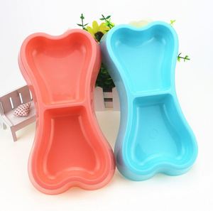 ชามอาหารสัตว์เลี้ยงรูปกระดูกสำหรับแมวและสุนัข ชามคู่ - Product Image 5