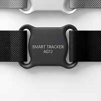 Traceur GPS pour animaux de compagnie, sans carte SIM, compatible Android et iOS, localisateur anti-perte, navigation en un clic pour chiens et chats