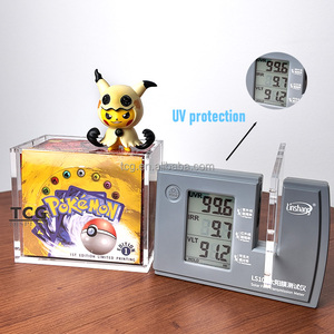 TCG Personnalisé Pocket Monsters Acrylique Anglais Boosting Box 2016 <span class=keywords><strong>XY</strong></span> Evolutions <span class=keywords><strong>Booster</strong></span> Box 6MM Acrylique Display Box - Product Image 3