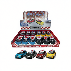 Kinsmart Mini Cooper S 1:28, Coche de Juguete de Metal Fundido a Presión, Modelo Coleccionable - Product Image 2