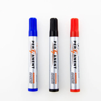 Haute qualité pointe fine pointe de balle marqueur effaçable à sec 4 recharges d'encre de couleur marqueur de tableau blanc stylo marqueur de peinture