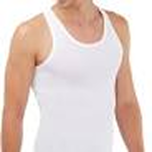 High Quality Men's Athletic Undershirt Ribbed Tank Top Soft <b>Stretch</b> Fabric Comfortable Inner Vest for Gym Casual Daily Use - Product Image 1