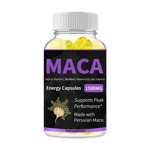 OEM Extracto de raíz de Maca hombres salud suplemento vegetariano Maca Gummy Candy energía estrés aliviar gomitas - Product Image 4