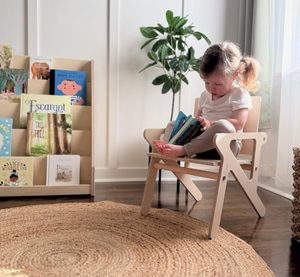 Silla Montessori <span class=keywords><strong>de</strong></span> Madera Contrachapada Estable <span class=keywords><strong>para</strong></span> Niños Pequeños, Sillón Ergonómico <span class=keywords><strong>para</strong></span> Niños, Diseño Plegable, Fácil <span class=keywords><strong>de</strong></span> Montar, Muebles <span class=keywords><strong>de</strong></span> Madera <span class=keywords><strong>para</strong></span> Preescolar - Product Image 2