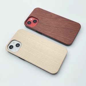 Hot Style Holz Handy hülle für iPhone 14 mit seitlichen Design hülle für iPhone 16 11 13 Pro Max benutzer definierte Gravur Design Holz natürlich - Product Image 5