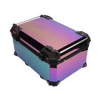 Motorrad Aufbewahrung sbox Pizza Liefer box 45L 55L 65L 80L 85L 100L Farbige Titan Aluminium legierung Box