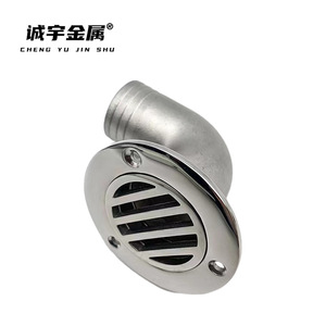 Drain de pont en acier inoxydable Cheng Yu Jin Shu 316, anti-corrosion, connexion filetée, design industriel circulaire - Product Image 4