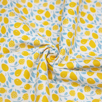 Tissu en sergé de coton biologique peigné imprimé à carreaux 150 g/m² pour chemises et robes garçons/filles, popeline tissée, design personnalisable