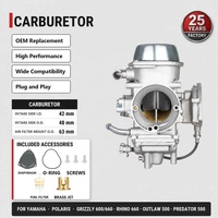 Carburateur PD42J 42 mm pour Yamaha Grizzly 600 660 Raptor YFM 600 660 YFM600 YFM660 Rhino 660 YXR660 ATV UTV Quad