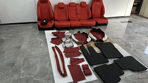 Maßgefertigte Brabuc-Style Echtleder-Optik Vollständige Auto-Innenraum-Lederabdeckung für Mercedes-Benz G-Klasse W464 2002+ - Product Image 4