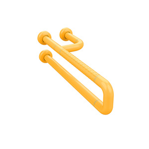 Barre d'appui murale en U pour salle de bain, antidérapante, en plastique et acier inoxydable, capacité de charge 100 kg, pour personnes âgées - Product Image 2