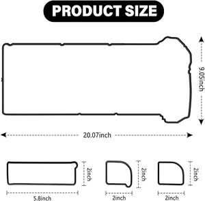 Set guarnizioni coperchio valvola adatto per Mazda FORD ESCAPE FOCUS RANGER 3 5 6 2.0L 2.3L 2.5L MZR LF02-10-230 - Product Image 2