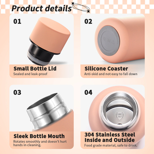 Custom 0.5L Stainless Steel Double Wall Thermal Insulation Thermos Vacuum <b>Flask</b> 12-24 Hours Leak-proof Lid Eco-friendly Boiling - Product Image 4