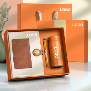 Tùy Chỉnh A5 Bìa Cứng Kinh Doanh Da Trường Hợp Với 100 Trang Máy Tính Xách Tay Và Bút May Ràng Buộc Bộ Quà Tặng Cho Máy Tính Xách Tay Và Sinh Viên - Product Image 1