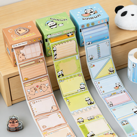 Juego de Rollos de Notas Adhesivas Personalizadas, con Papel Extraíble, Impresión Personalizada, Tamaño Personalizado, Almacenamiento en Rollo, Kit de Papelería de Oficina, Regalo
