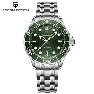 PAGANI DESIGN 1685 Montres pour hommes Montres mécaniques de <span class=keywords><strong>luxe</strong></span> en or pour hommes Montre automatique pour hommes AR Sapphire <span class=keywords><strong>Lunette</strong></span> en céramique étanche - Product Image 1