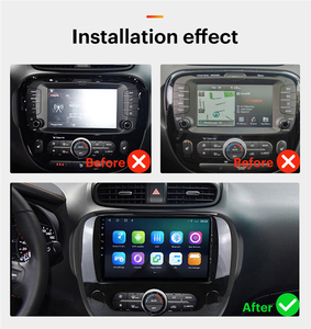 GRANDnavi Hệ Thống Âm Thanh Nổi Thông Dụng Android 2 Din Video Xe Hơi Đ<span class=keywords><strong>a</strong></span> Phương Tiện 9 Inch Cho Xe KIA SOUL 2014-2018 Carplay - Product Image 2