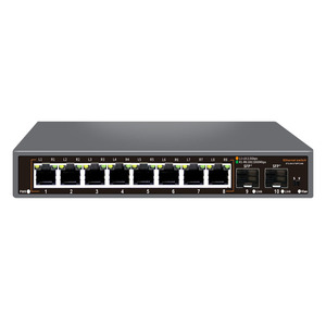 <b>Ethernet</b> Switch Desktop Metal Case High Speed Splitter 2 SFP Uplink Plug Play Stable Transmission OEM - Product Image 4