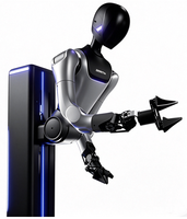 Robot logistique humanoïde bionique à double bras ZERITH H1, moteur PLC, autonomie de 4 à 7 heures, indice de protection IP56, pour la manutention industrielle des marchandises